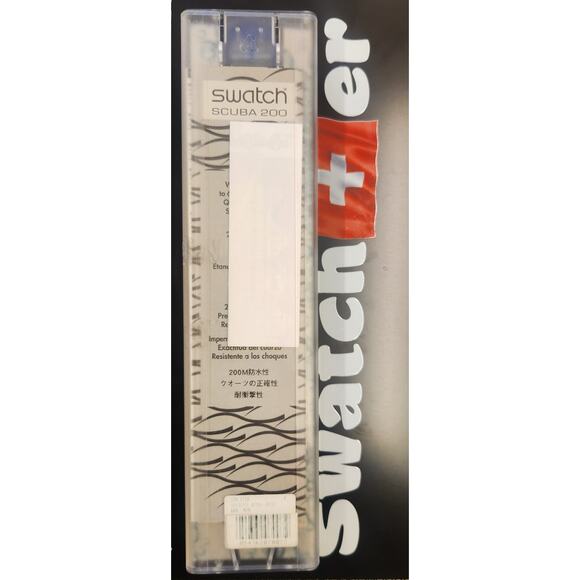 Vintage Swatch Scuba watch WATER DROP SDK123 New old stock with case and battery - Picture 5 of 5